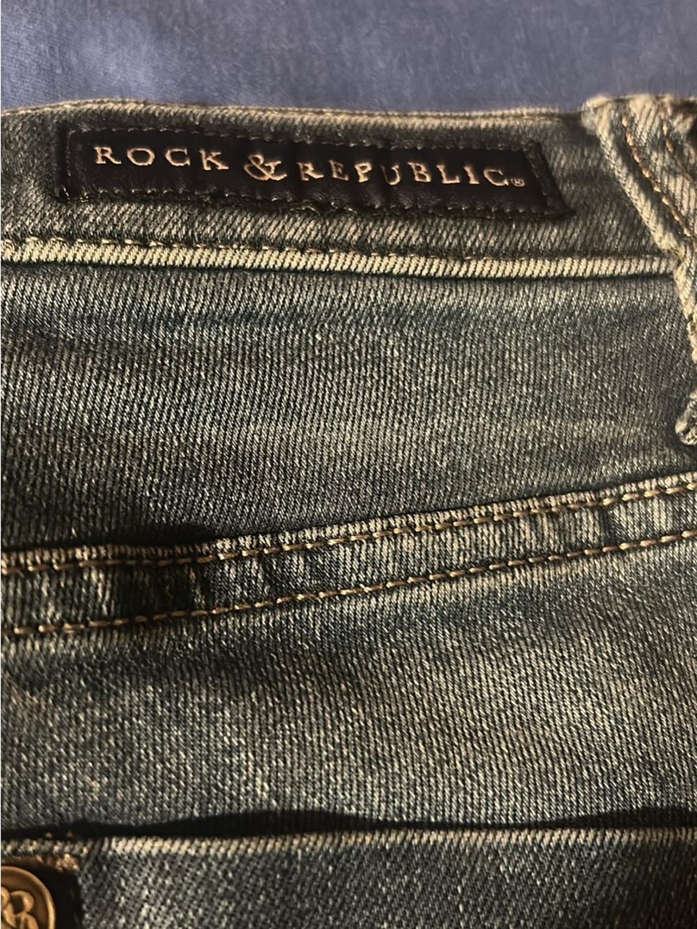Rock & Republic Women’s Slim Jeans in Blue